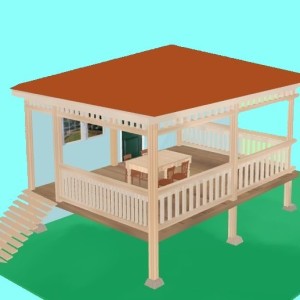 U&S AHŞAP PERGOLA VERANDA YAPI