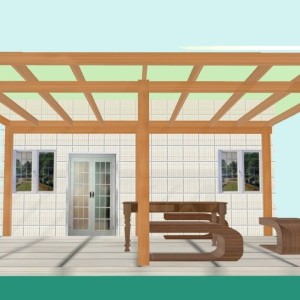 U&S AHŞAP PERGOLA VERANDA YAPI