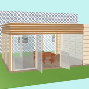 U&S AHŞAP PERGOLA VERANDA YAPI